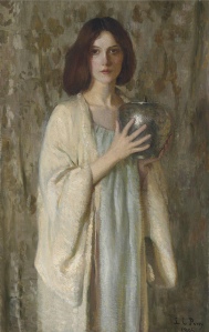 The silver vase by Lila Cabot Perry