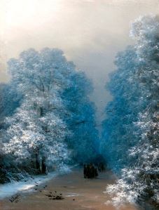 SCHACHT - Ivan Aivazovsky - Winter landscape