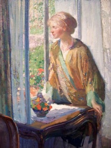 Richard Edward Miller, 1875 - 1943 En la ventana.